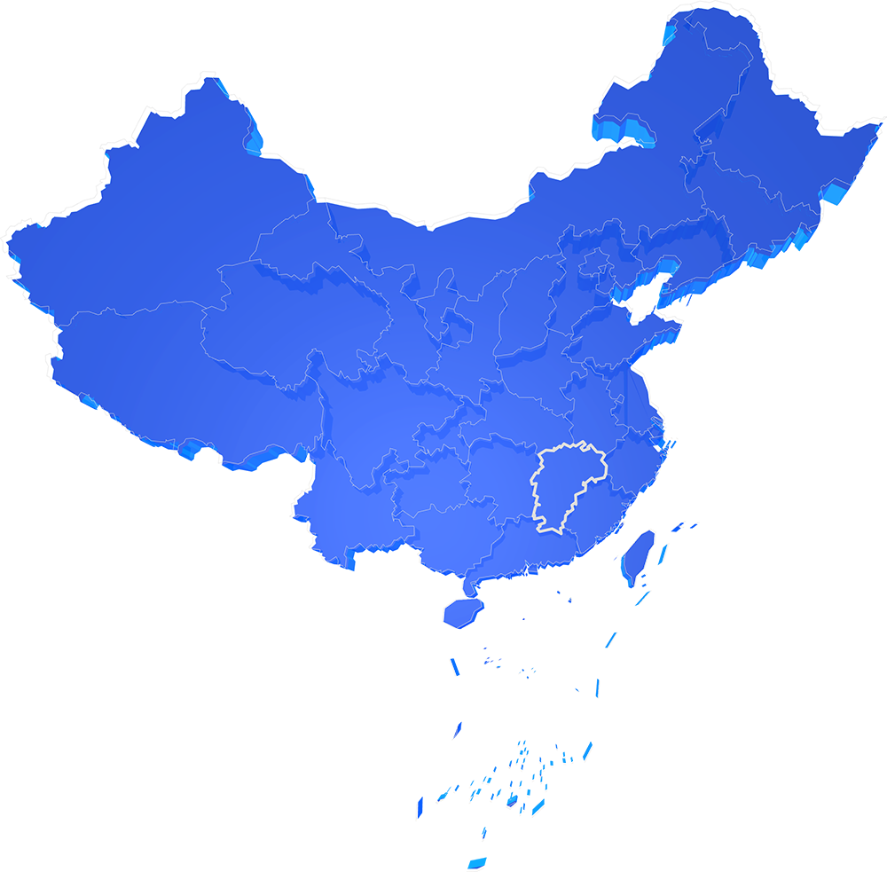 中国基础设施分布示意地图